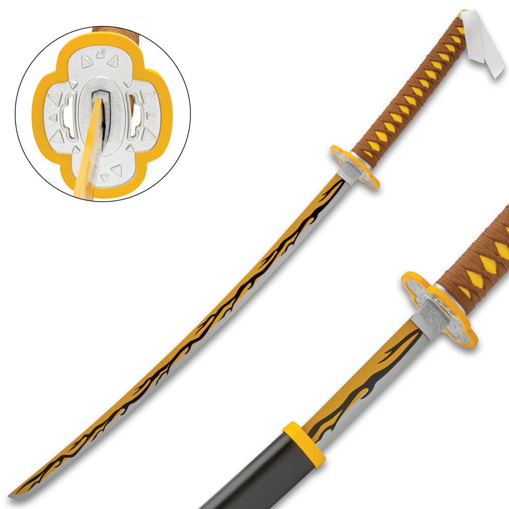 Sword with and without scabbard and handle of sword image number 0