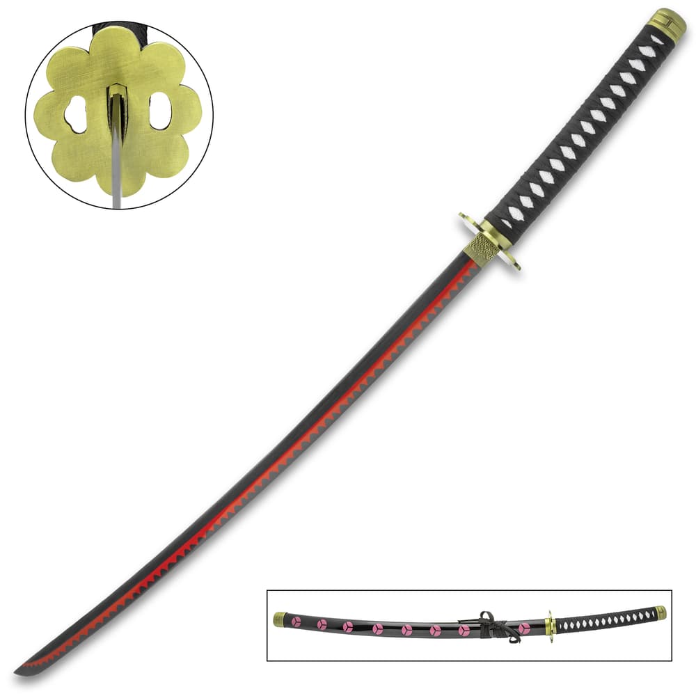 Roronoa Zoro's Shusui Katana and in its scabbard. image number 0