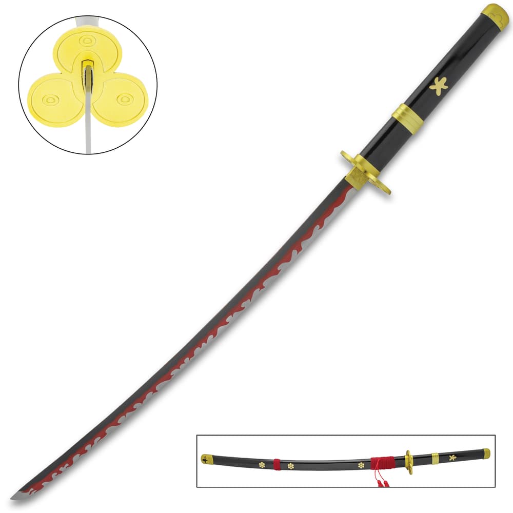 Roronoa Zoro's Emna Katana and in its scabbard. image number 0