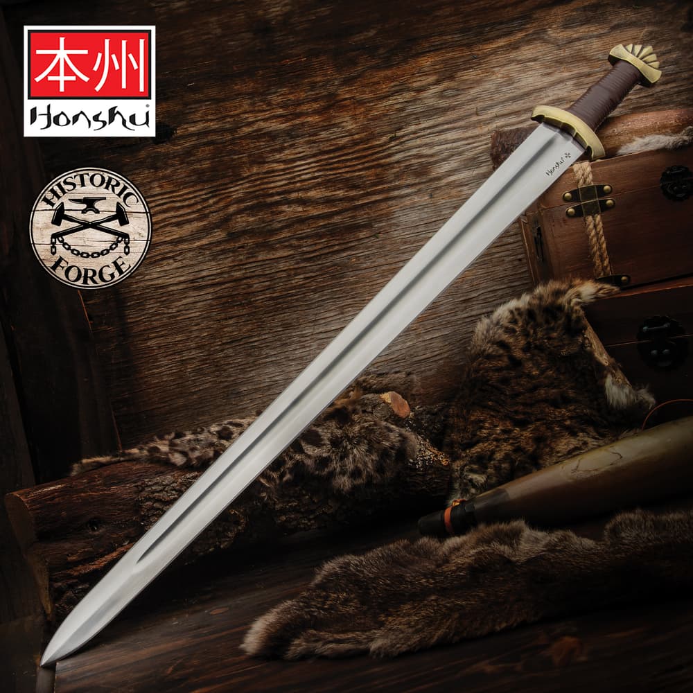Full image of the Honshu Historic Forge Viking Sword. image number 0