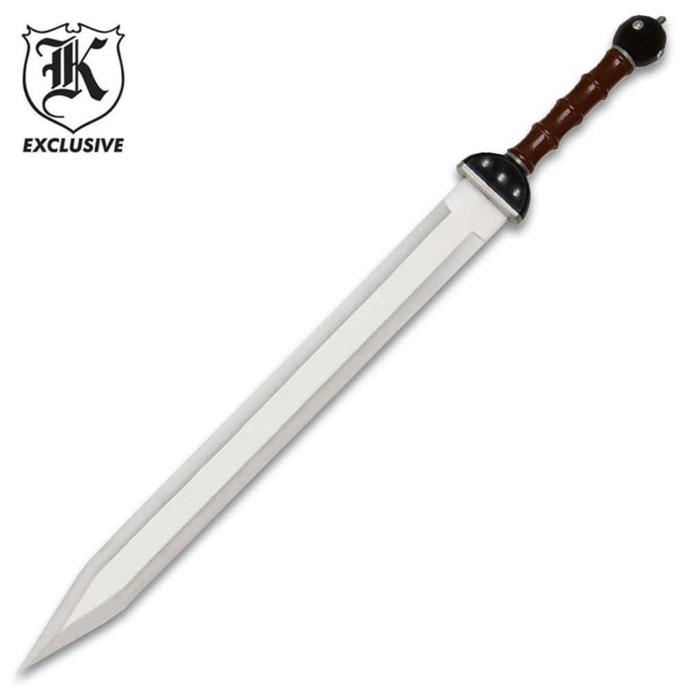 Gladiator Warrior Twin Sword Set with Double Shoulder Sheath image number 0