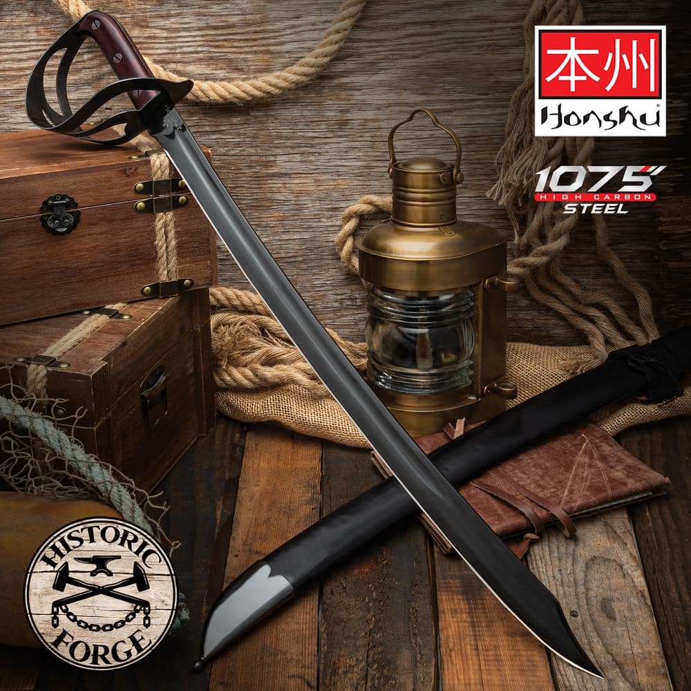 Full image of Honshu Historic Forge Cutlass Sword. image number 0