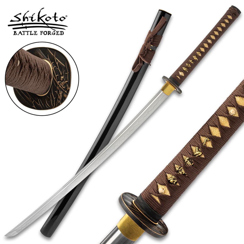 Shikotoa Eternal Edge Katana and Scabbard image number 0