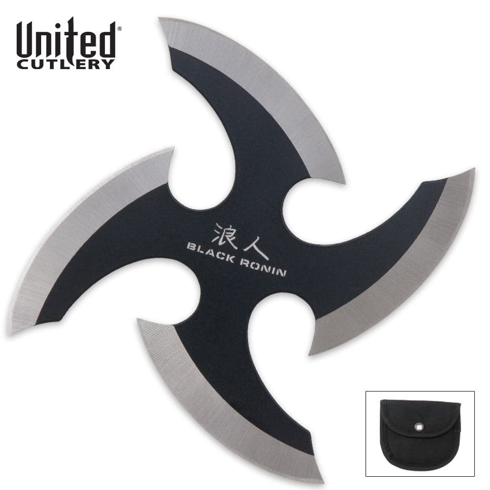 United Cutlery Black Ronin Black Throwing Star
