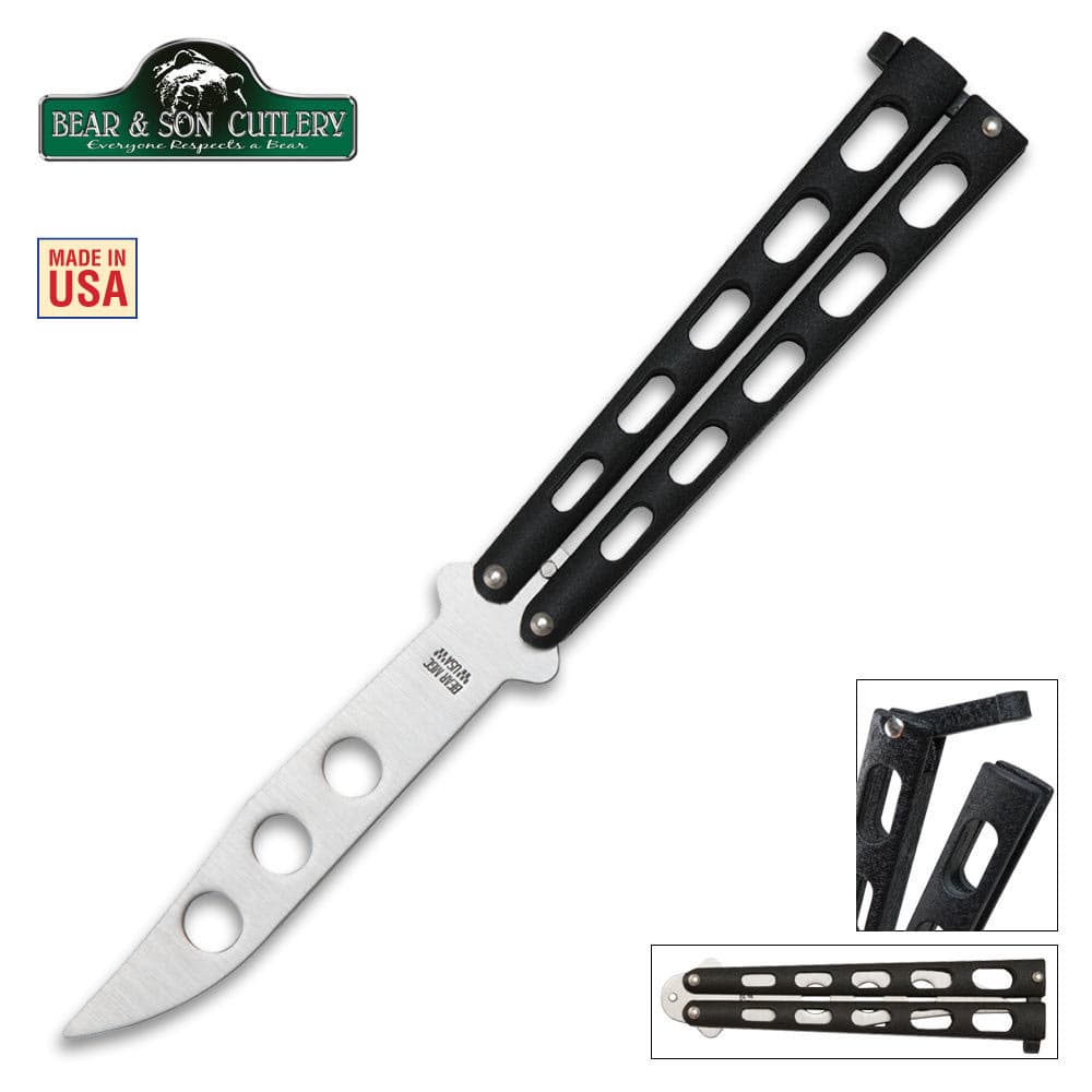 Bear & Son Butterfly Knife Trainer 5-inch image number 0