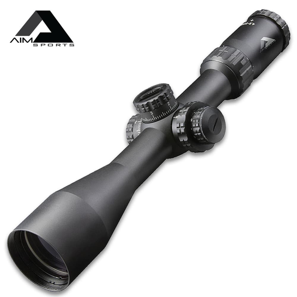 Alpha 6 4.5-27x50 30mm Riflescope w/ MR1 MRAD Reticle