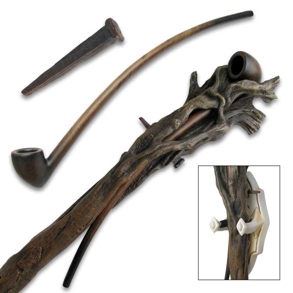 Full image of Gandalf the Grey Staff with Pipe. image number 1