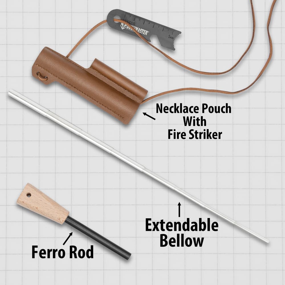 Details and features of the Wilderness Firewielder Kit. image number 1