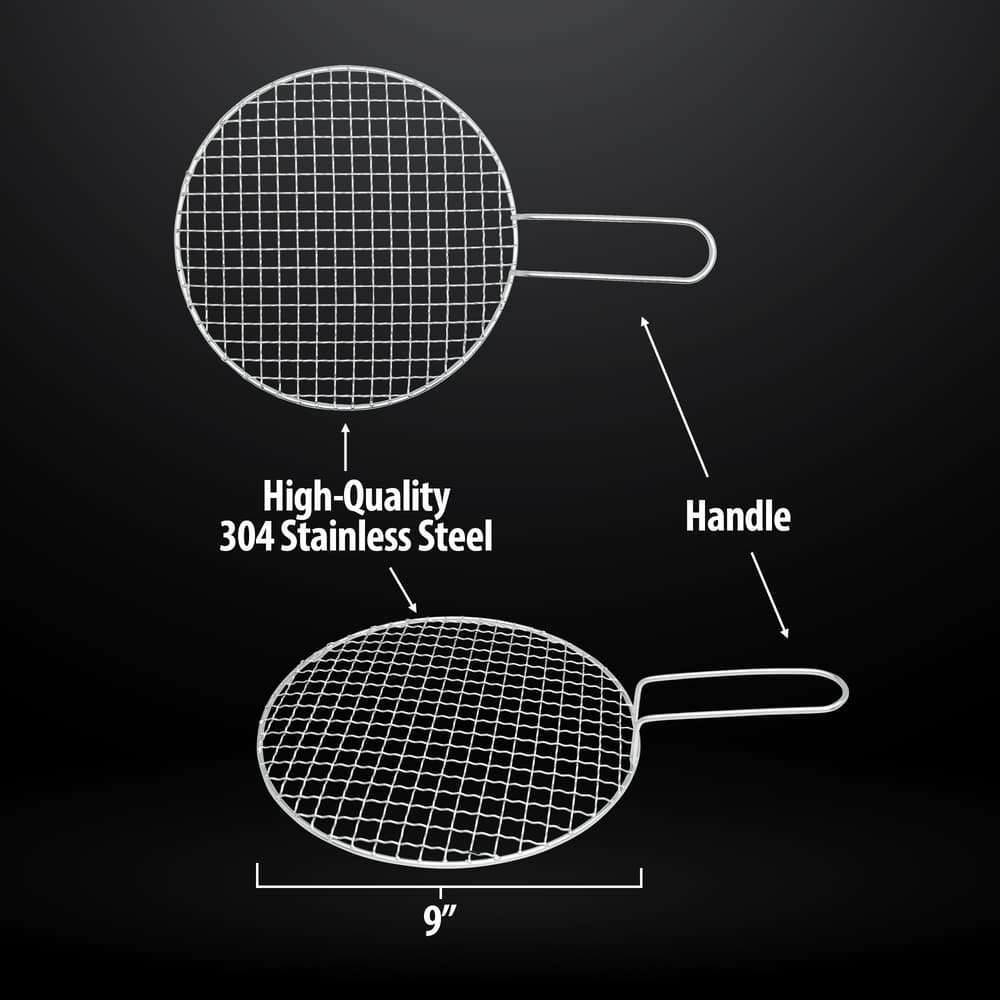Details and features of Round Mesh Grill. image number 1