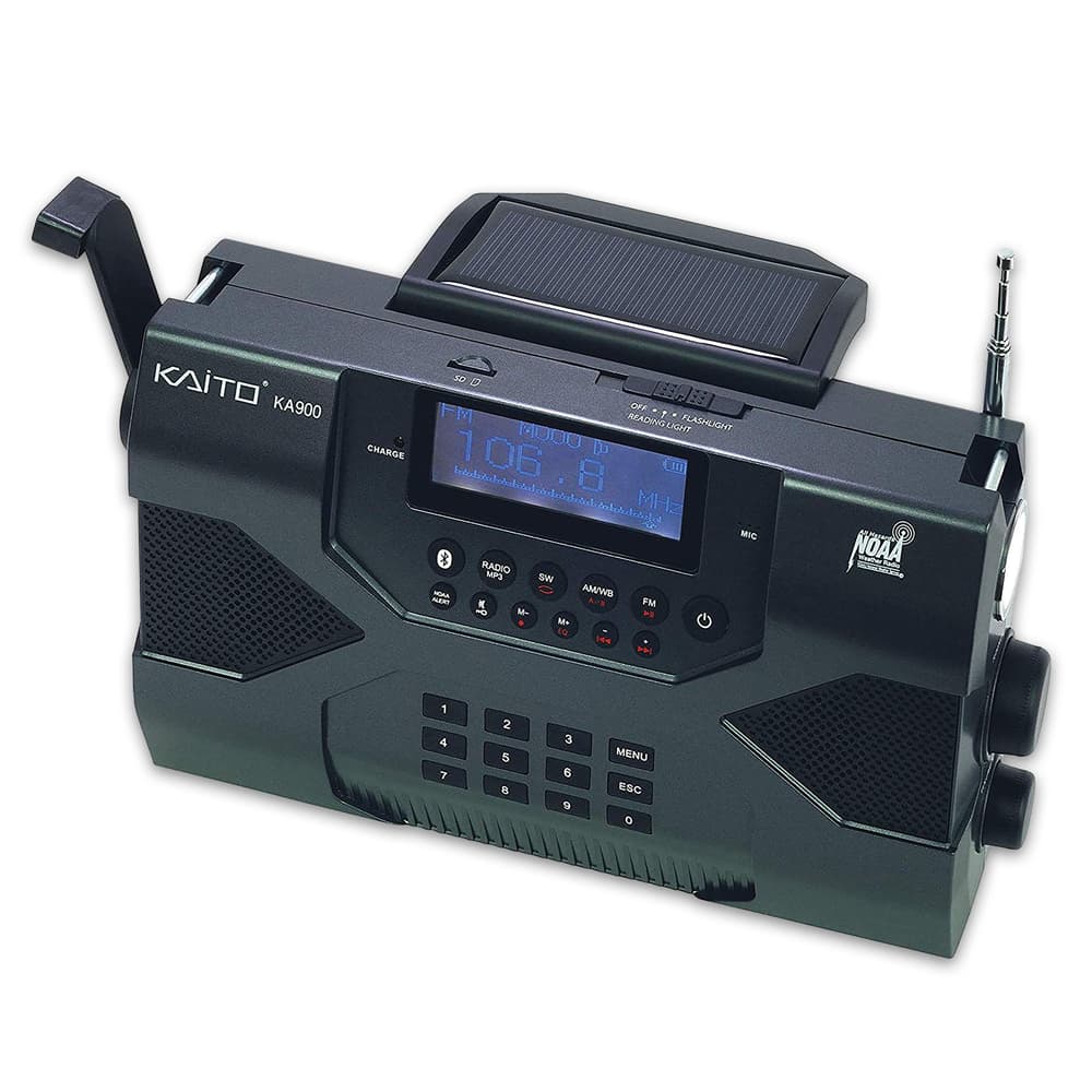 It has a wide range of band reception including AM, FM, shortwave and NOAA weather stations with an alert mode image number 1
