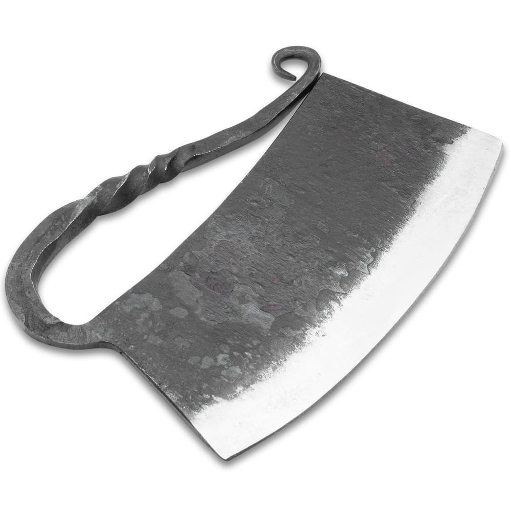 Angled image of the Ulu Knife. image number 1