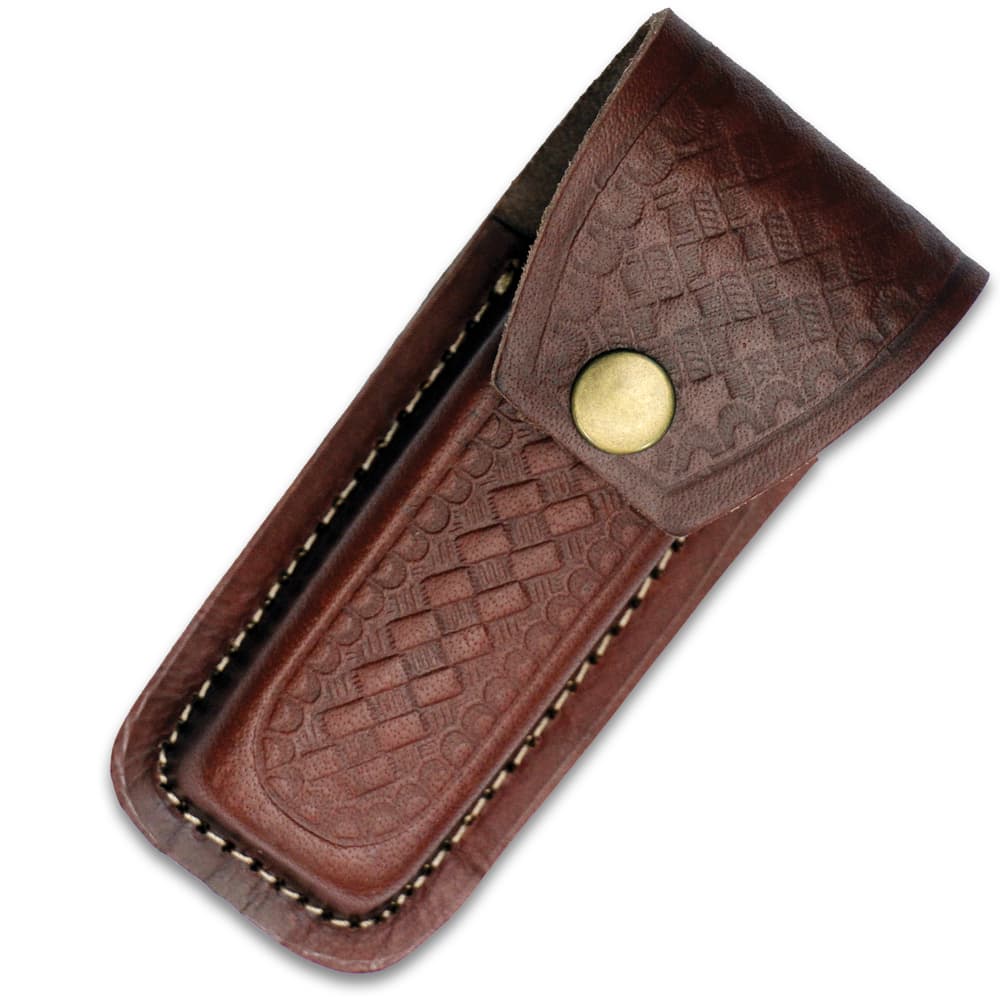 The leather belt case image number 1