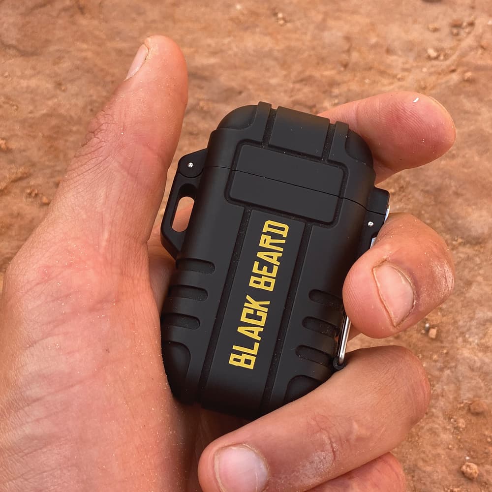 The lighter casing is tough, compact and waterproof. image number 1