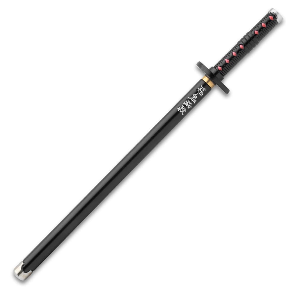 Angled image of the Kamado Nichirin Demon Slayer Sword Anime Pen. image number 1