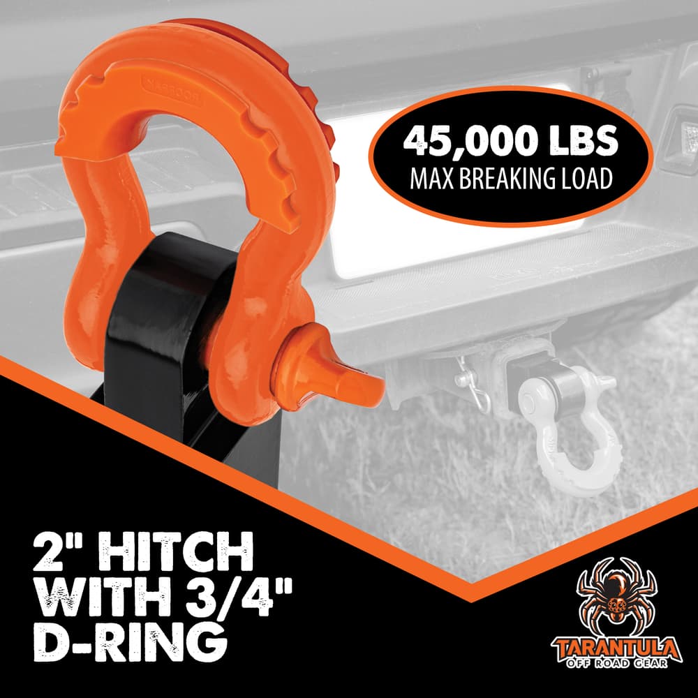 Full image of the 2" Hitch with 3/4" D-Ring. image number 1