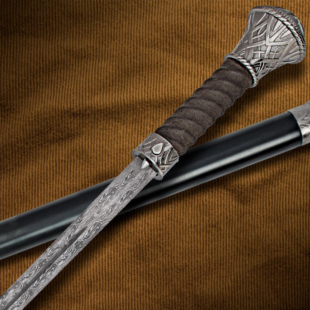 Shikoto Damascus Fantasy Sword Cane image number 1