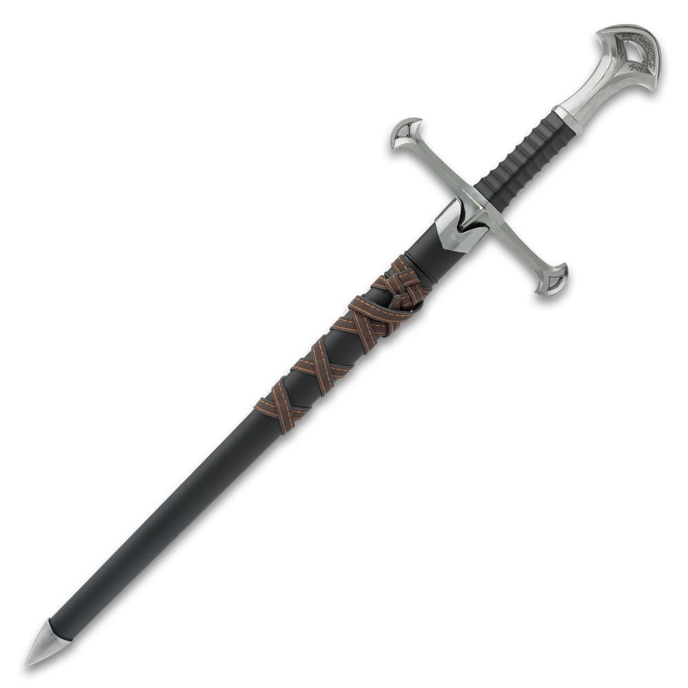 Middle Ages Warrior Short Broadsword With Black