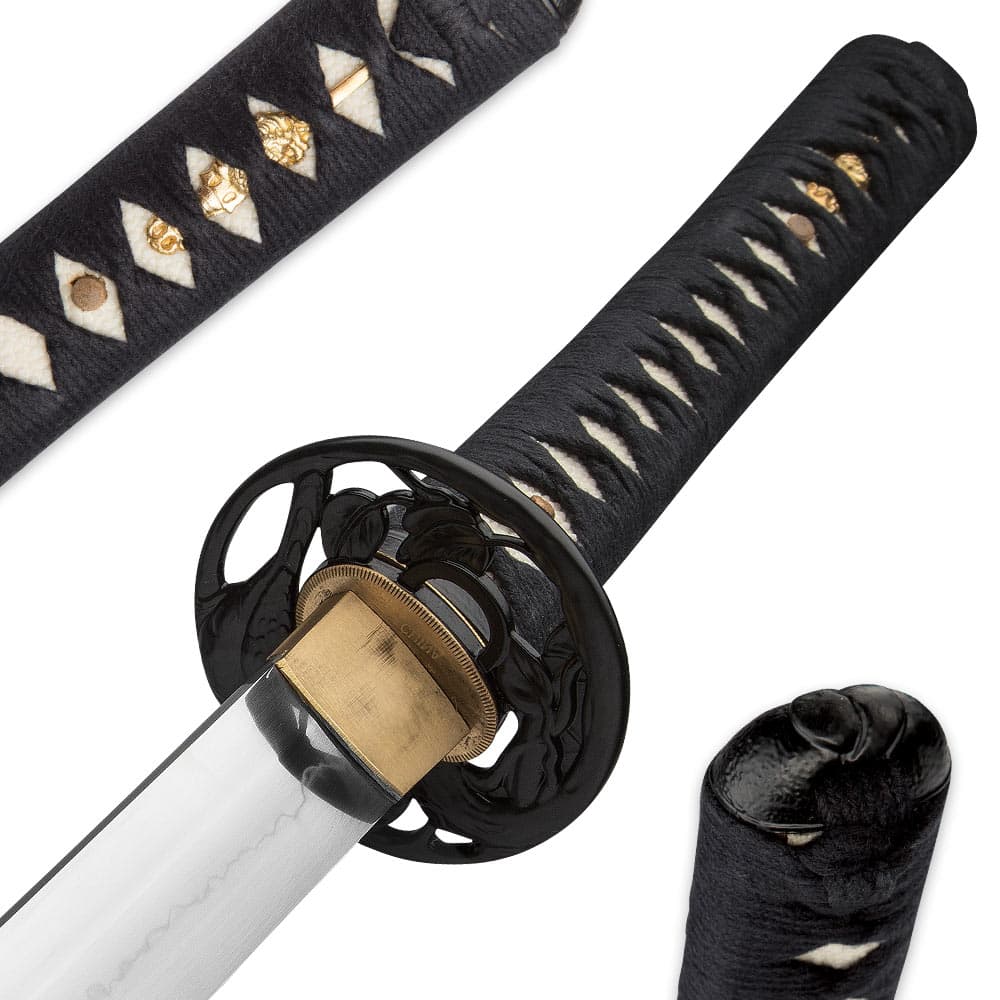 Musashi Japanese Vine Samurai Sword - Hand-Forged image number 1