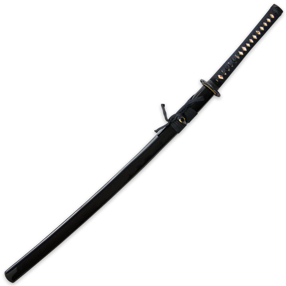 Bamboo Warrior Musashi Carbon Steel Katana Sword image number 1