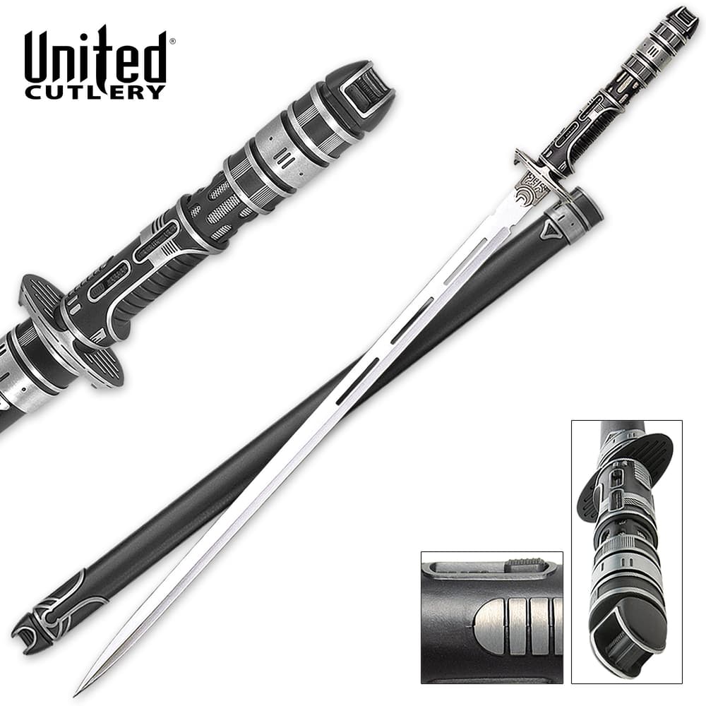 United Cutlery Samurai 3000 Futuristic Ninja Sword image number 1