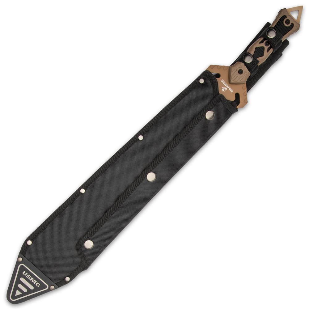 Includes durable nylon sheath with metal tip image number 1
