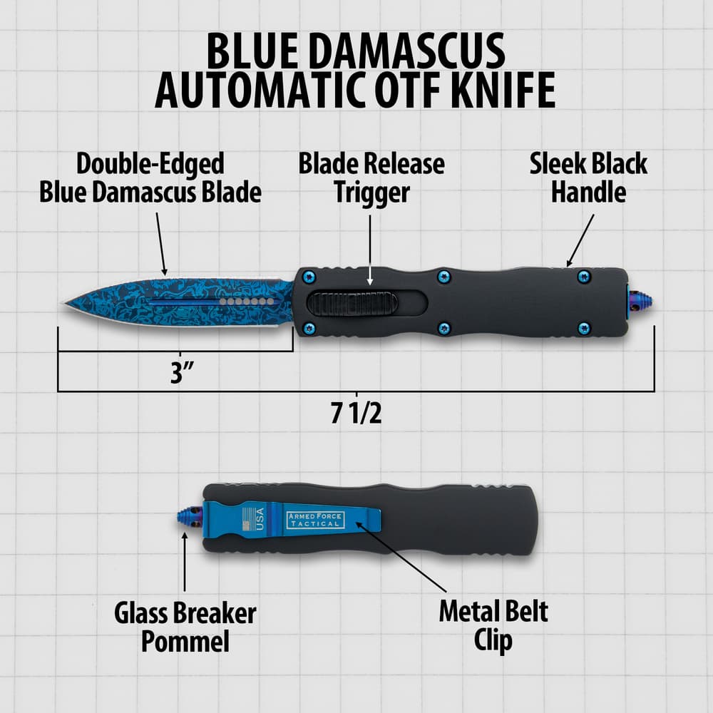 Details and features of Automatic OTF Knife. image number 2