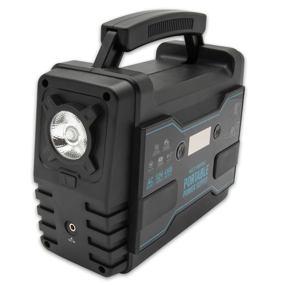 A built-in, ultra-bright 37-lumen LED flashlight offers three levels of light including flashing and SOS mode image number 2