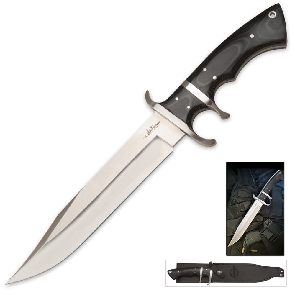 Gil Hibben Assault Tactical Knife With Sheath image number 2