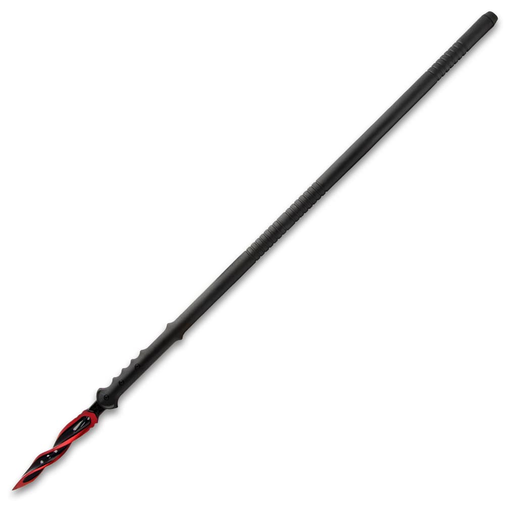 M48 Cardinal Sin Cyclone Spear With Vortec Sheath - Cast Stainless Steel Blade, Reinforced Nylon Handle - Length 45 1/2” image number 2