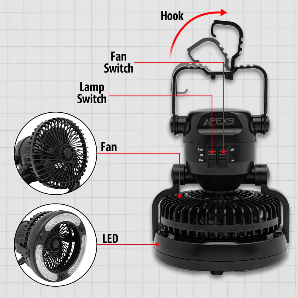 Details and features of Light And Fan. image number 2
