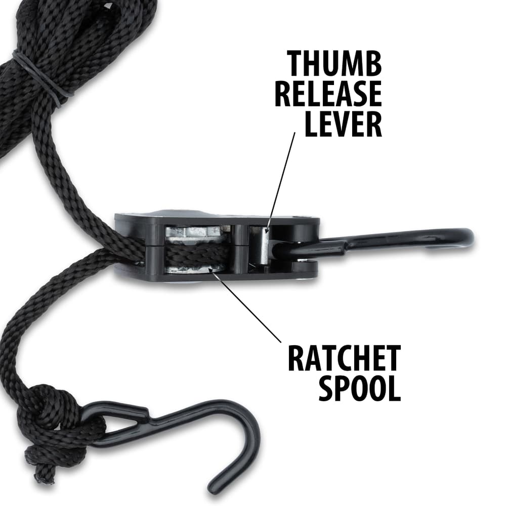 Disturbed Tools 2pk 1/4” Rope Tie Down