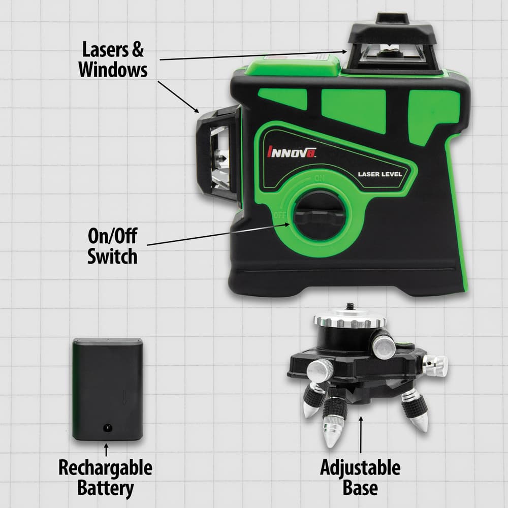 Details and features of the Laser Level. image number 2