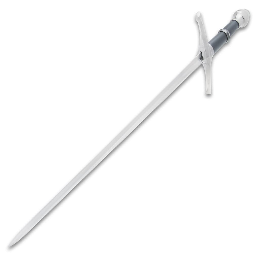 A side view of the Legends In Steel Mini Replica Warrior Short Broadsword image number 2