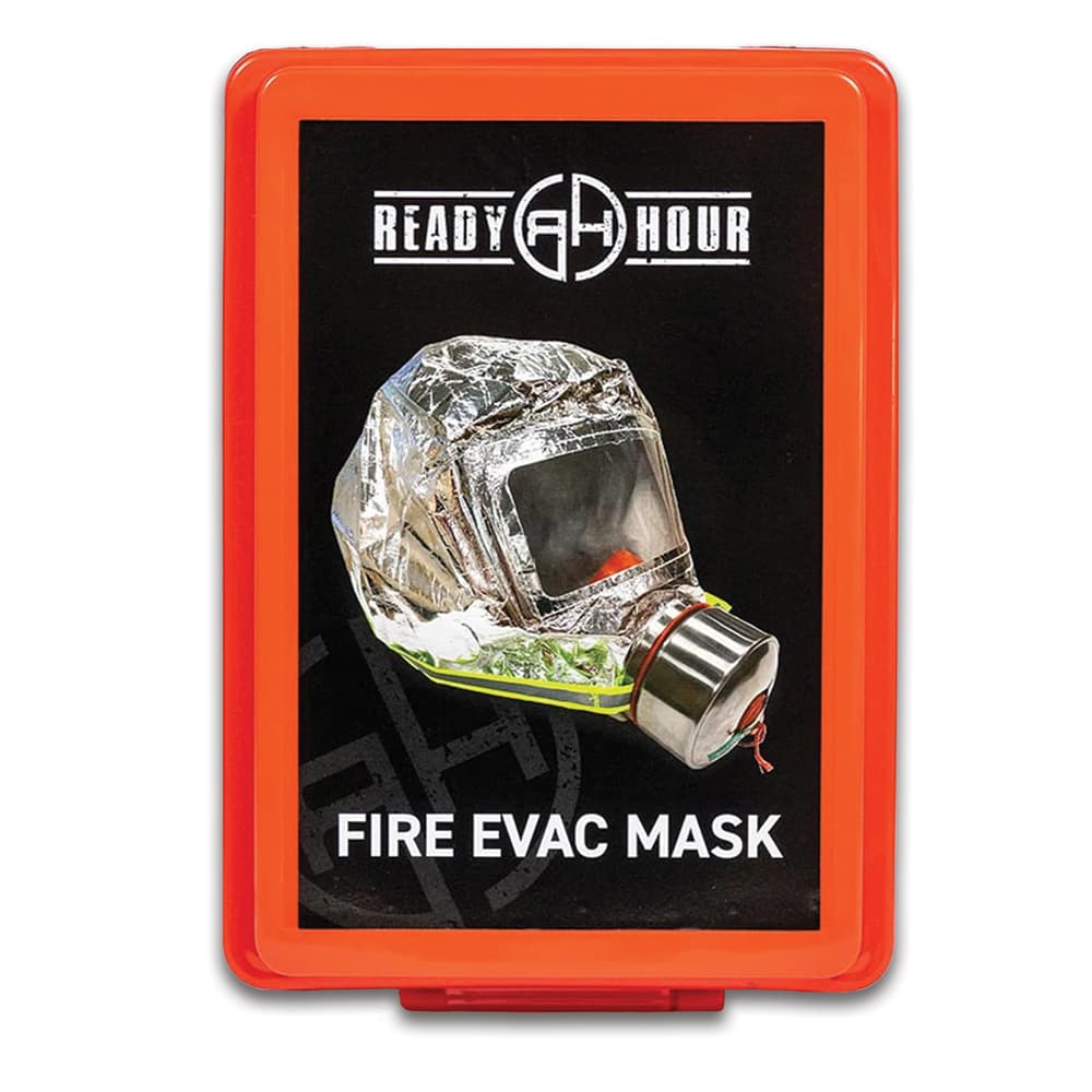 The Ready Hour Fire Evacuation Mask has a five-year shelf-life. image number 2