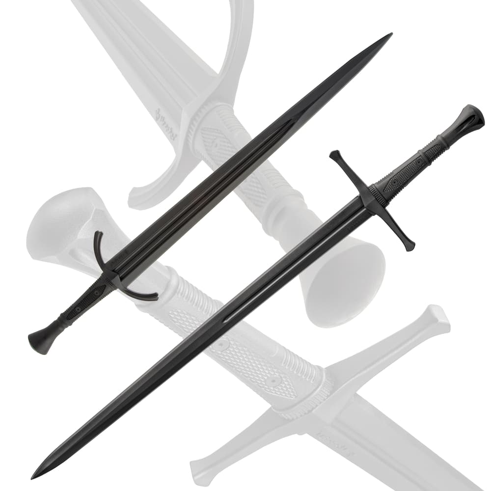Full image of the Honshu Training Broadsword and the Single Hand Training Broadsword included in the Complete Honshu Collection. image number 3