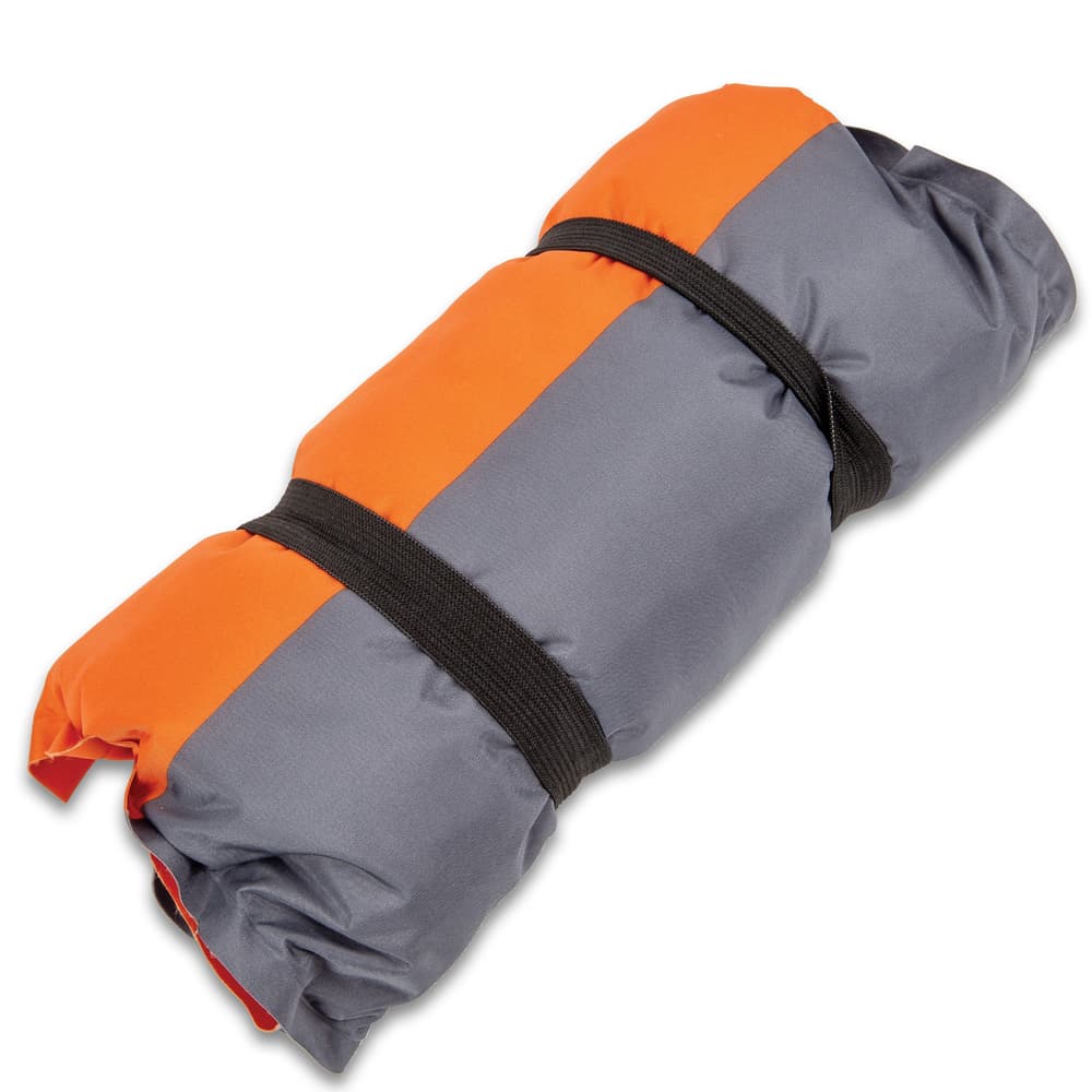 Intense Self-Inflating Camping Pillow With Carry Bag - Polyester Outer, Polyurethane Filling, Lightweight - Dimensions 16”x 9 1/2” image number 3
