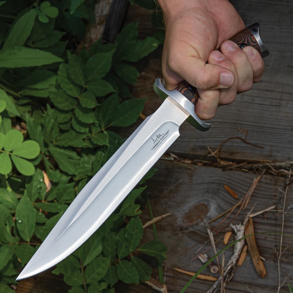 The Gil Hibben Tundra Toothpick shown in hand image number 3