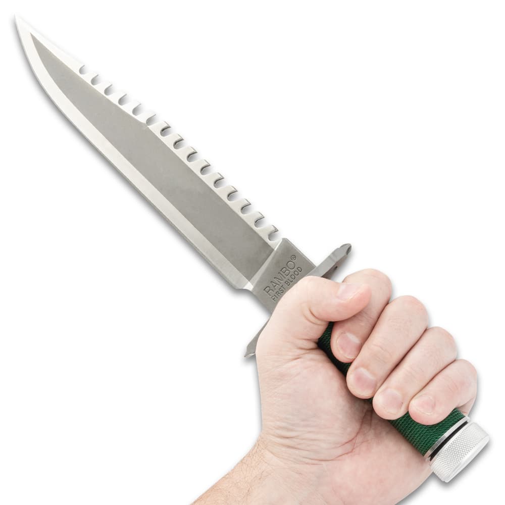 Licensed Rambo I First Blood Fixed Blade Knife image number 3