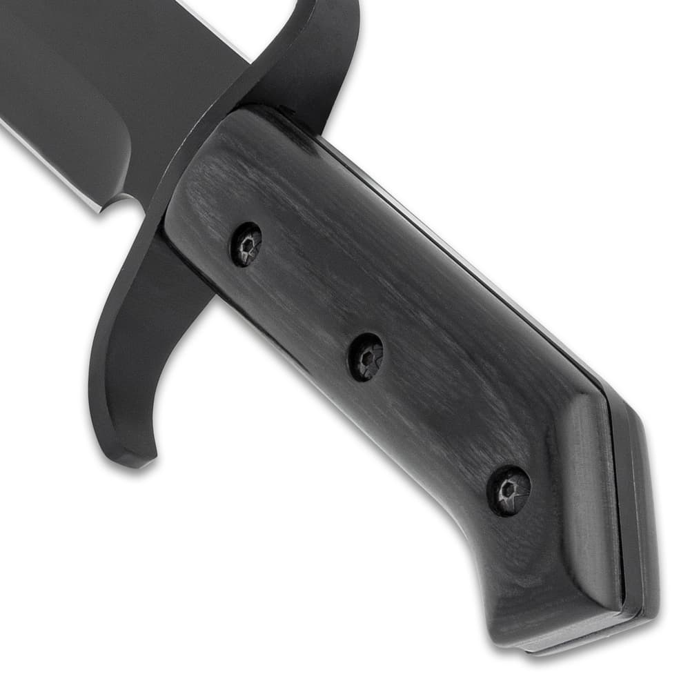 The knife's pakkawood handle scale image number 3