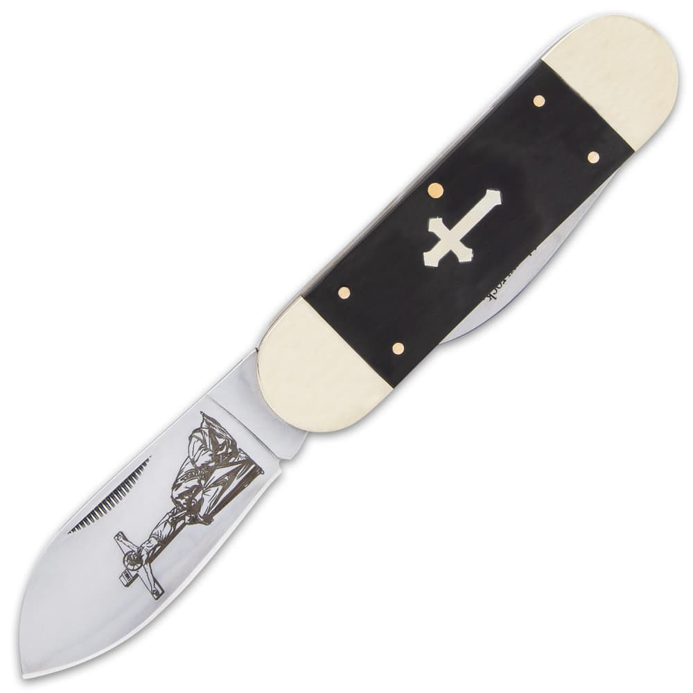 The Salvation Elephant Toe Pocket Knife makes a thoughtful, spiritual gift for any occasion image number 3