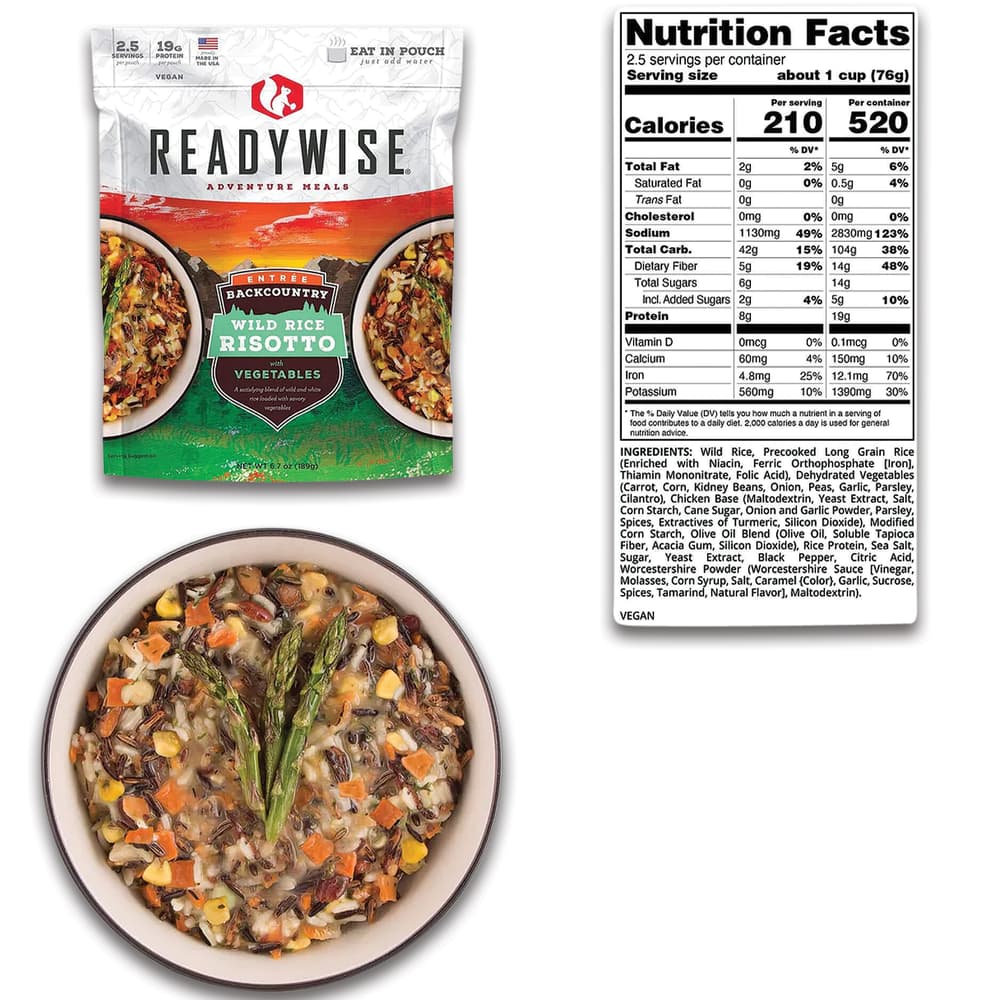 A ready-to-eat meal that's included in the pack image number 3