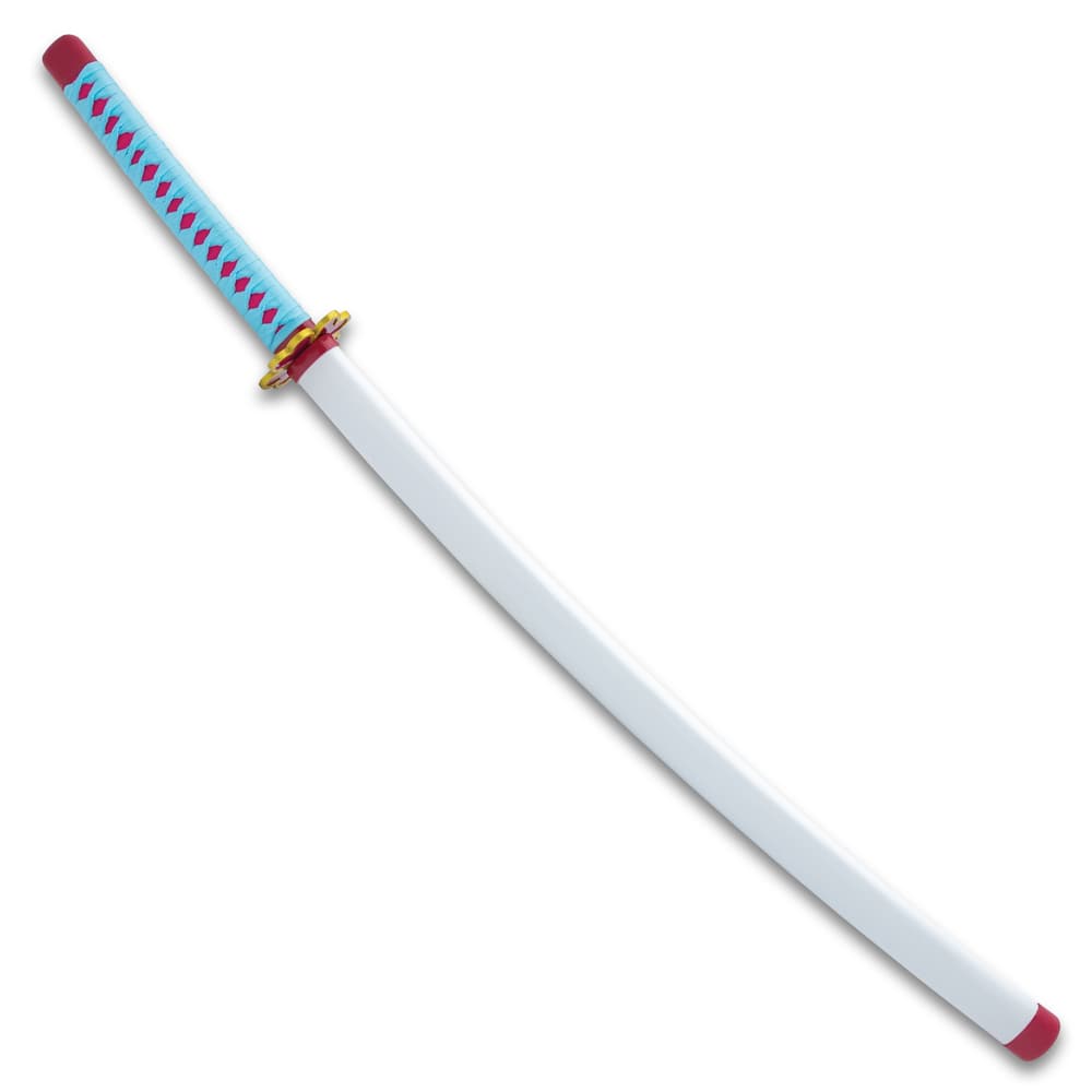 The anime sword shown in its scabbard image number 3