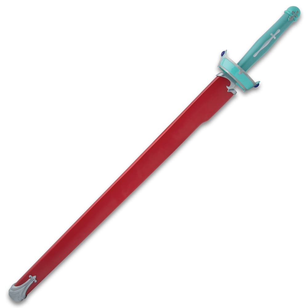The fantasy sword in its red scabbard image number 3