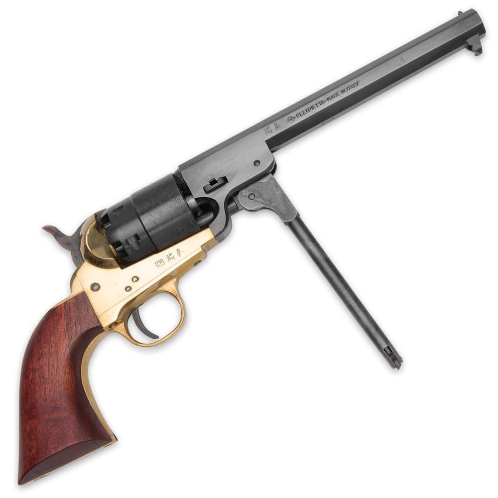Traditions Firearms 1851 Colt Navy Black Powder .44 Revolver with Walnut Grip Redi-Pak image number 3