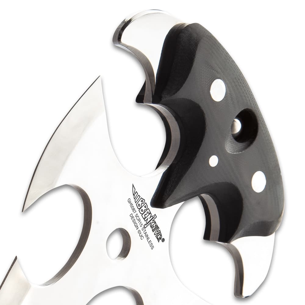 Gil Hibben And Paul Ehlers Collaboration The Gremlin Push Dagger - Stainless Steel Blade image number 4