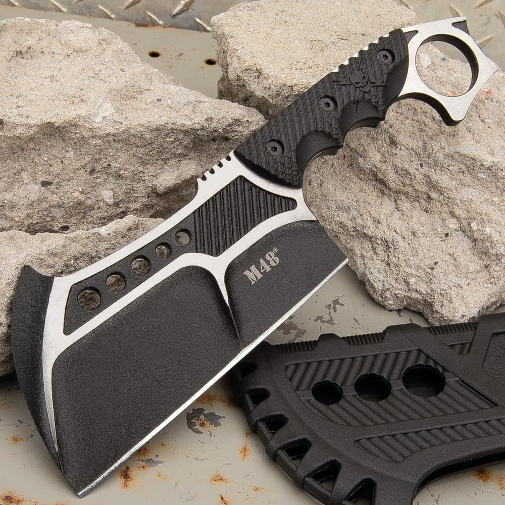 M48 is the expert in designing and crafting tools that will see you through a mission, whether you’re at home or on foreign shores, and the Conflict Cleaver definitely fits the bill! image number 4