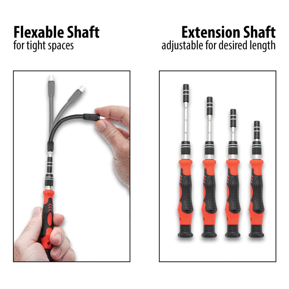 The flexible extension shafts shown image number 4