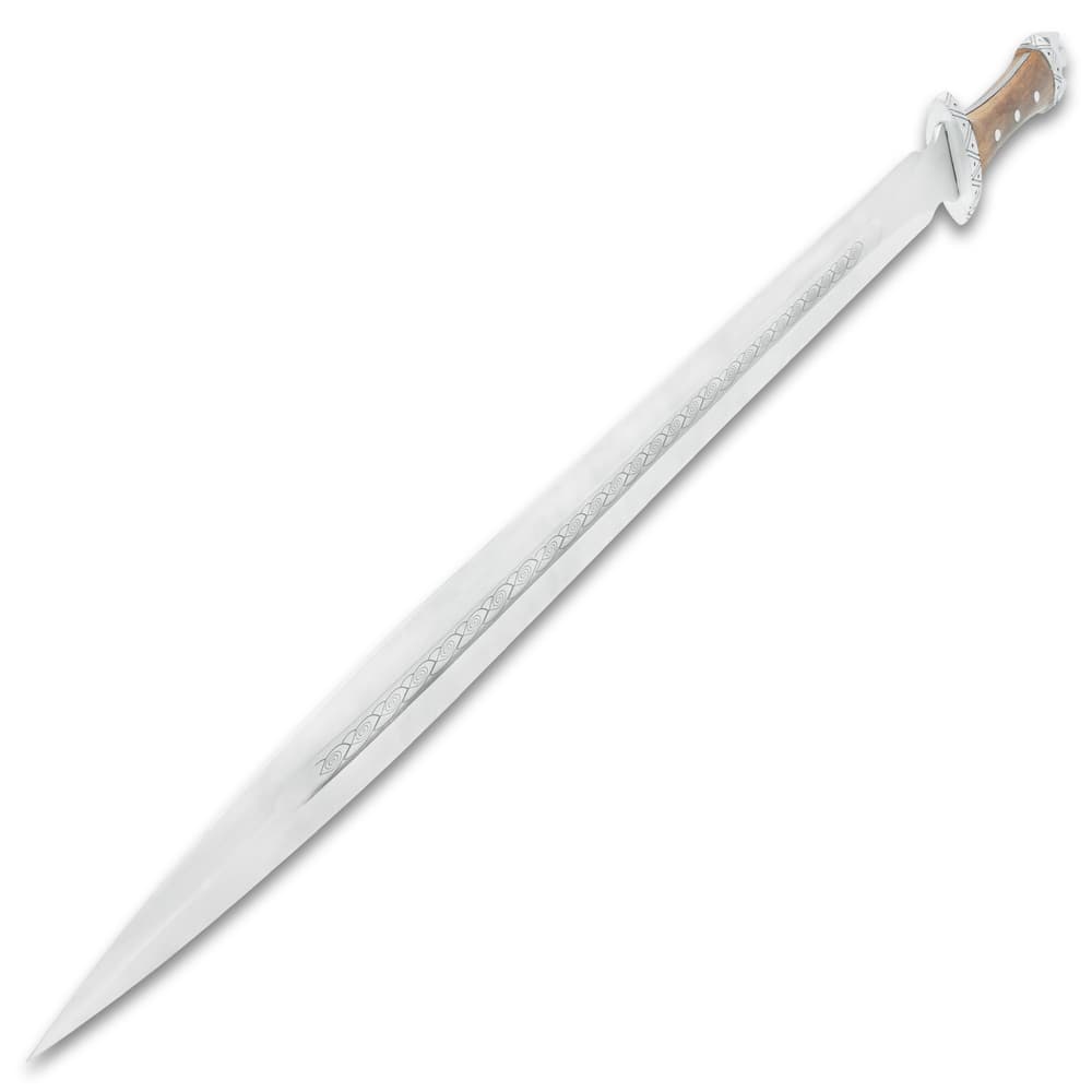 A side view of the sword blade image number 4
