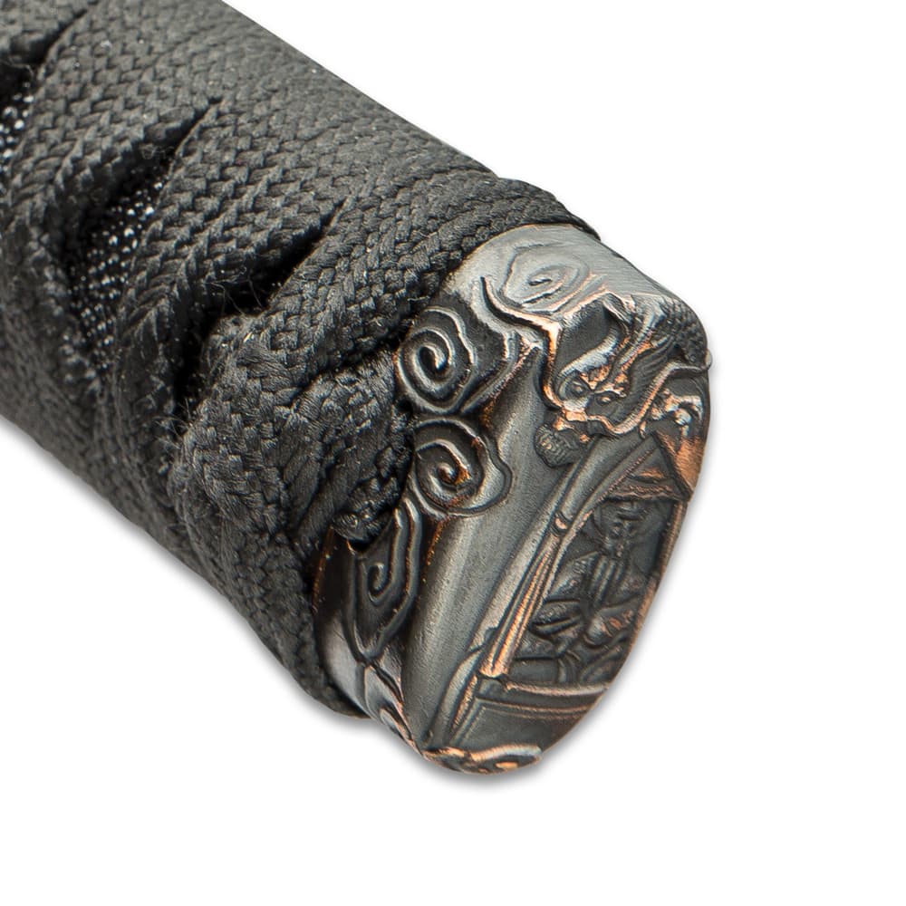 The pommel is intricately designed with dragon detailing. image number 4
