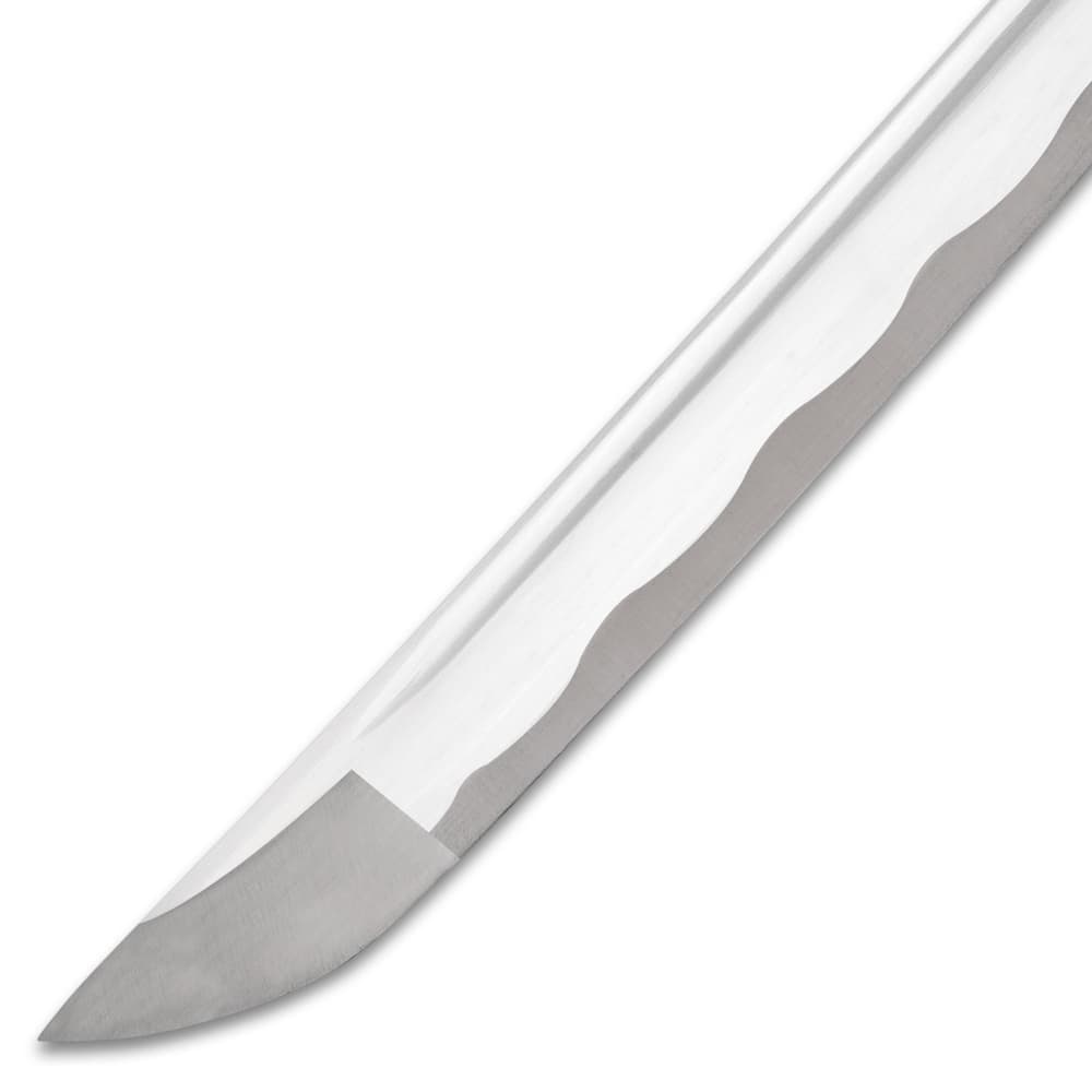 The sword's blade is sharp, 1045 carbon steel image number 4